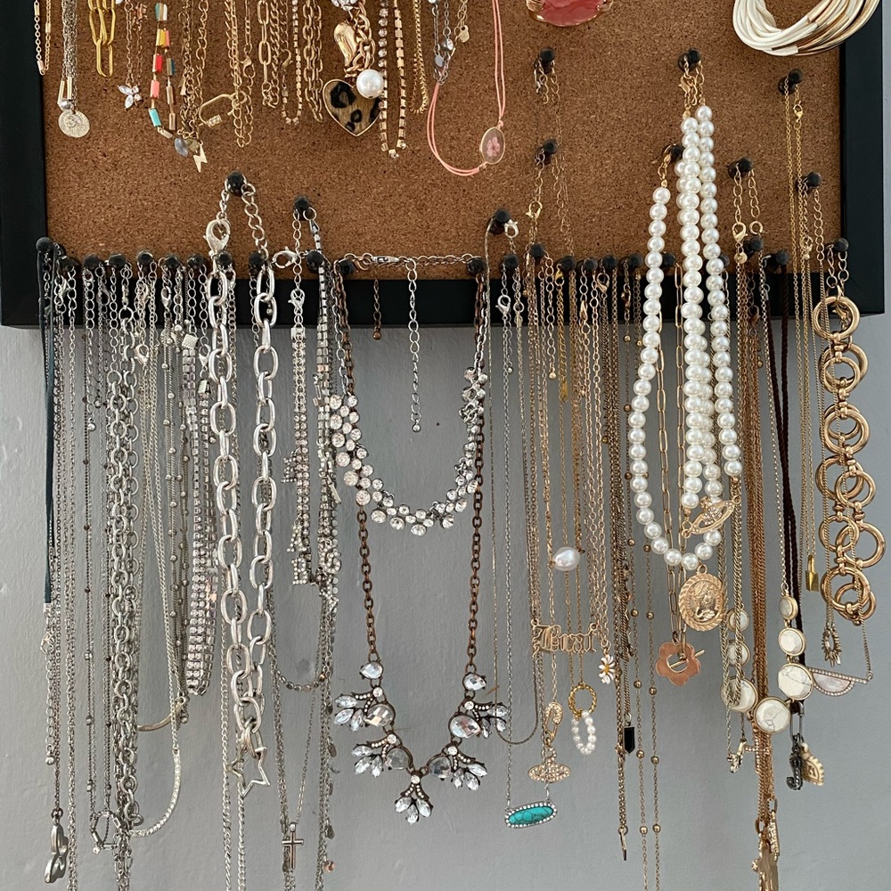 NECKLACES BRACELETS CHOKERS ANKLE BRACELETS CUFFS ETC